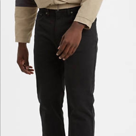 Men’s Levi’s 514 straight jeans black - used - Picture 2 of 9